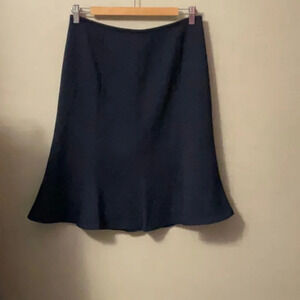 NWOT Anne Klein skirt Size 4 Waist 15" Length 23" Black